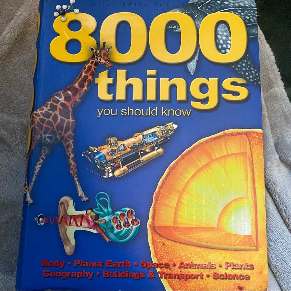 “8000 things you should know” book